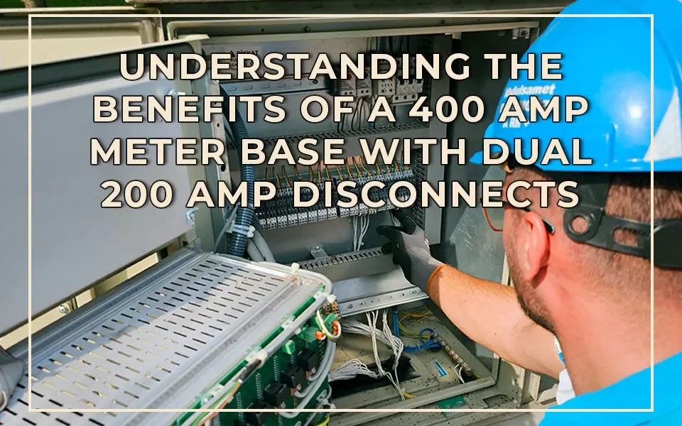 Understanding the Benefits of a 400 Amp Meter Base with Dual 200 Amp Disconnects