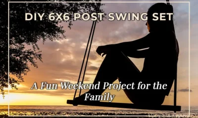 DIY 6x6 Post Swing Set: A Fun Weekend Project for the Family