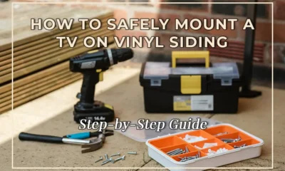 Step-by-Step Guide: How to Safely Mount a TV on Vinyl Siding