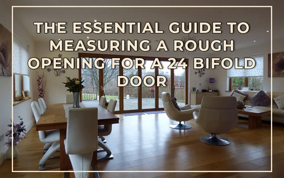 The Essential Guide to Measuring a Rough Opening for a 24 Bifold Door