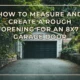 How to Measure and Create a Rough Opening for an 8x7 Garage Door