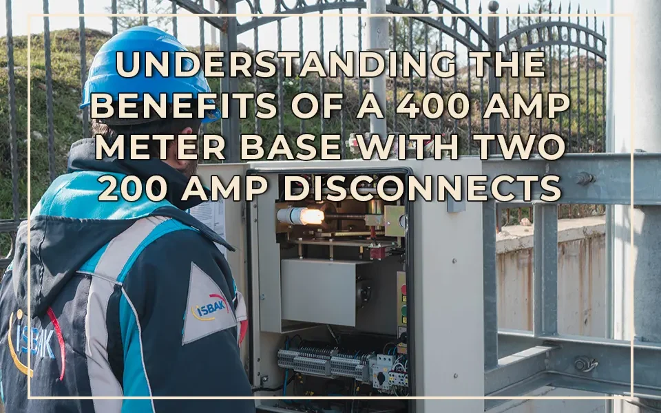 Understanding the Benefits of a 400 Amp Meter Base with Two 200 Amp Disconnects