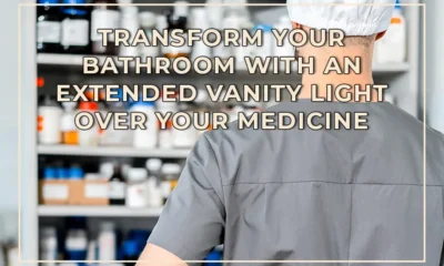 Transform Your Bathroom with an Extended Vanity Light Over Your Medicine Cabinet