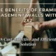 The Benefits of Framing Basement Walls with 2x2: A Cost-Effective and Efficient Solution