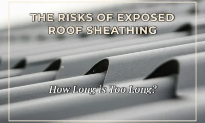 The Risks of Exposed Roof Sheathing: How Long is Too Long?