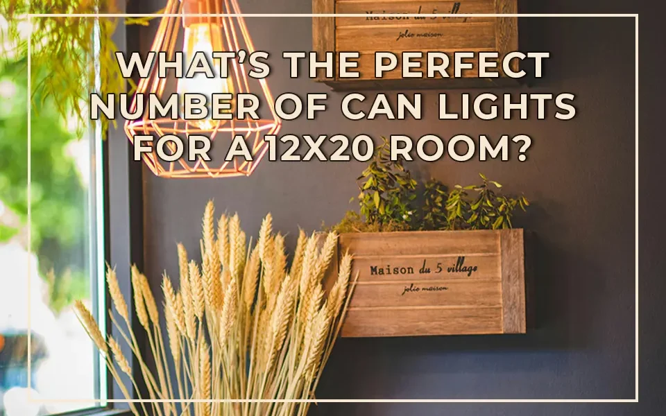 What's the Perfect Number of Can Lights for a 12x20 Room?