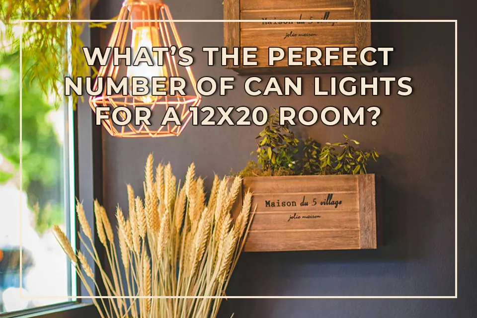 What's the Perfect Number of Can Lights for a 12x20 Room?