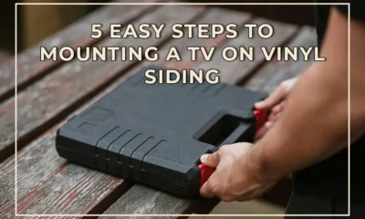 5 Easy Steps to Mounting a TV on Vinyl Siding