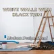 Modern Design Trend: White Walls with Black Trim