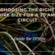 Choosing the Right Wire Size for a 20 Amp Circuit: A Guide for DIYers