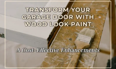 Transform Your Garage Door with Wood Look Paint: A Cost-Effective Enhancements