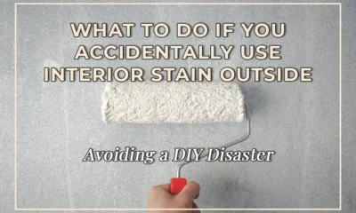 Avoiding a DIY Disaster: What to Do If You Accidentally Use Interior Stain Outside