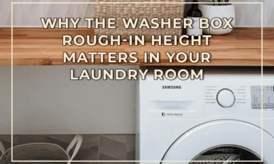 Why the Washer Box Rough-In Height Matters in Your Laundry Room