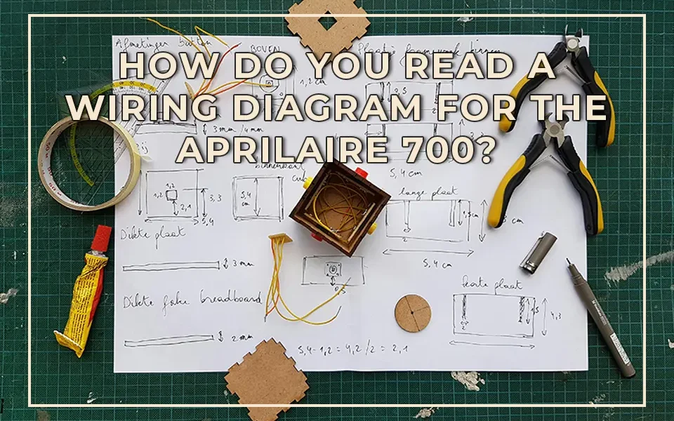 How Do You Read a Wiring Diagram for the Aprilaire 700?