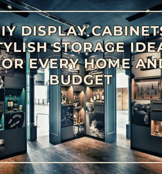 DIY Display Cabinets: Stylish Storage Ideas for Every Home and Budget