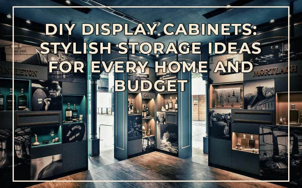 DIY Display Cabinets: Stylish Storage Ideas for Every Home and Budget