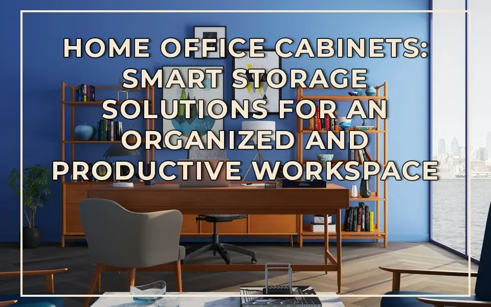 Home Office Cabinets: Smart Storage Solutions for an Organized and Productive Workspace