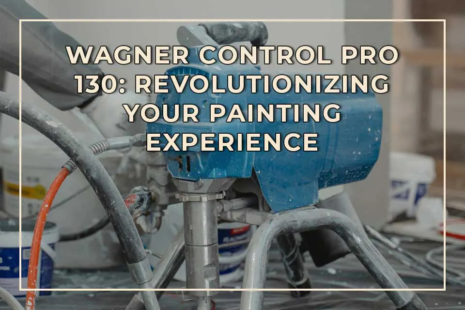 Wagner Control Pro 130: Revolutionizing Your Painting Experience