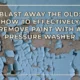 Blast Away the Old How to Effectively Remove Paint with a Pressure Washer