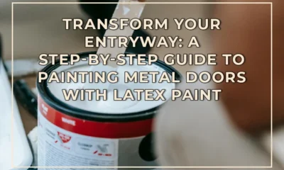 A Step-by-Step Guide to Painting Metal Doors with Latex Paint