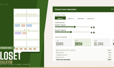 Free Closet Cost Calculator
